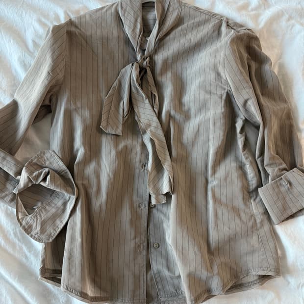 마시모두띠 스카프 블라우스 상태좋음 