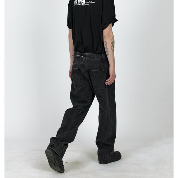 MPa DRIFT DENIM PANTS (BLACK) S사이즈