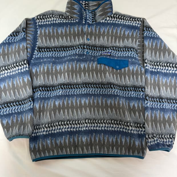 17FW 파타고니아 신칠라 스냅-T 아즈텍 패턴