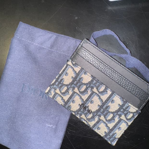 디올 오블리크 카드지갑