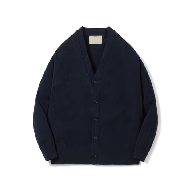 (새상품) 포터리 메리노 울 컴포트 가디건 다크네이비 1사이즈