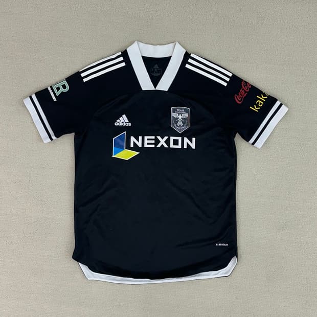 아디다스 넥슨 팀 차붐 유니폼 블랙 2XL