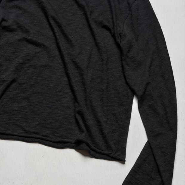 Mono Prive Textured Roll Long Sleeve