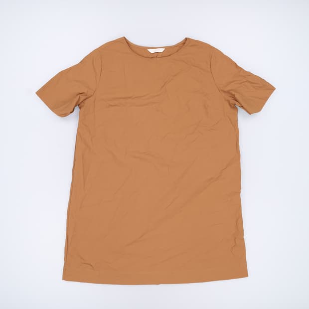 실측확인 모놀로그 반팔 원피스 0407H1