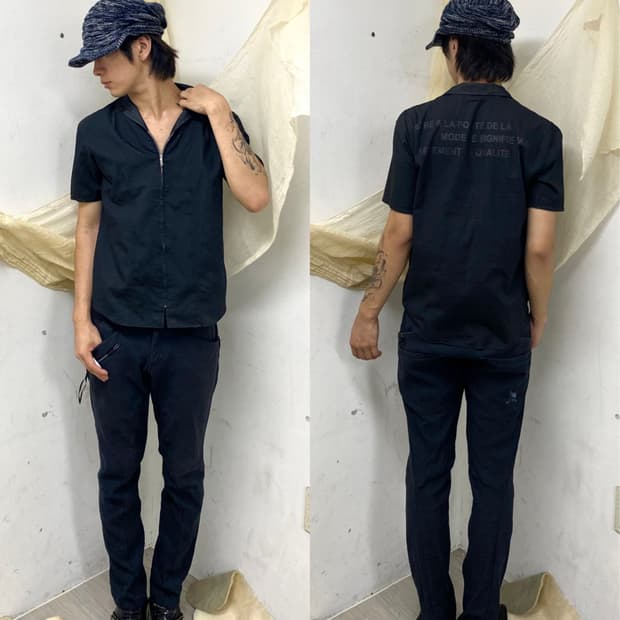 [Comme ca ism]Minimal Back Lettering 1/2