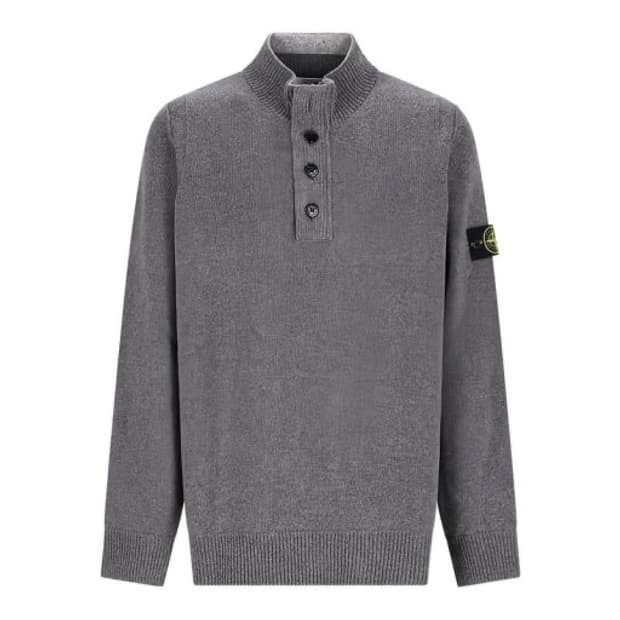 스톤아일랜드 반집업 니트 