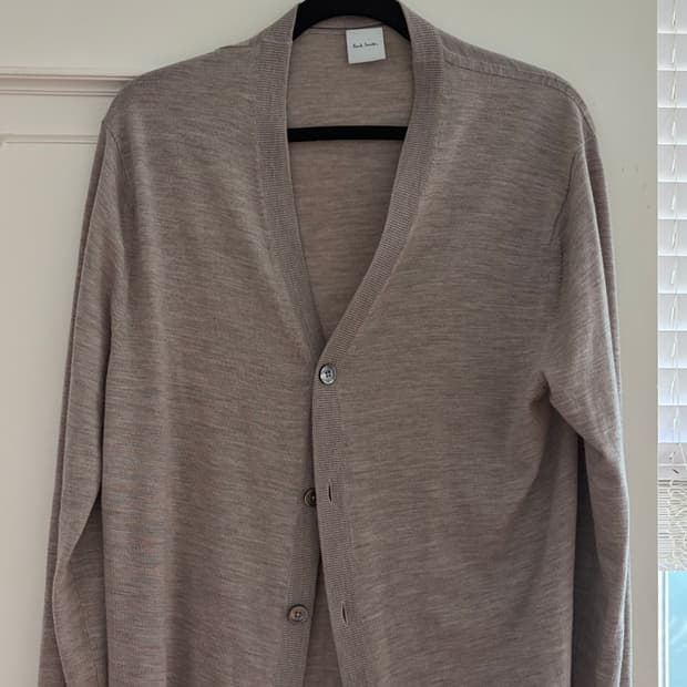 Paul Smith 폴스미스 메리노울 브이넥 가디건 (100/L)