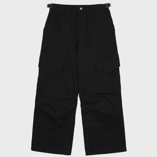 이예 Oxford Panel Cargo Pants S