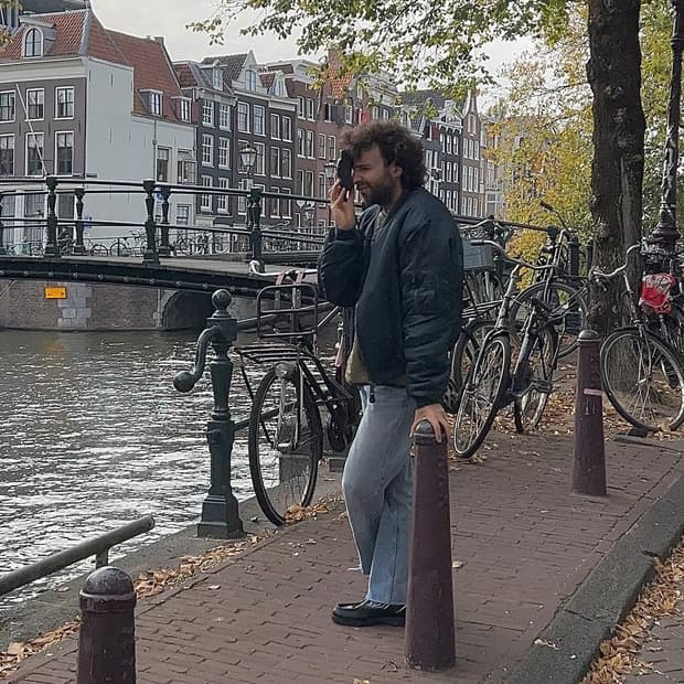 JW Anderson navy blouson