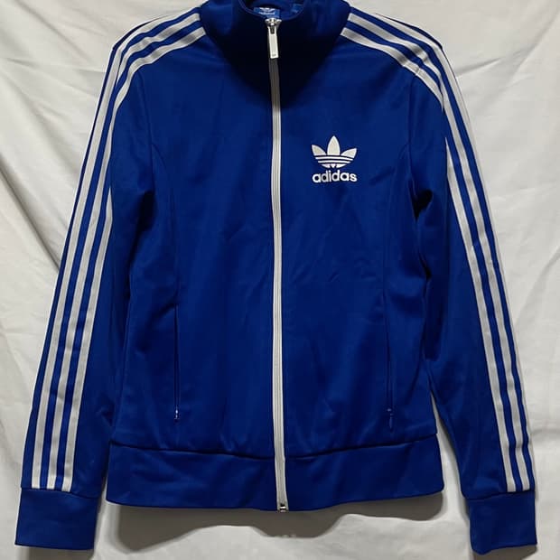 95 아디다스 유로파 트랙탑 여성 져지 블루