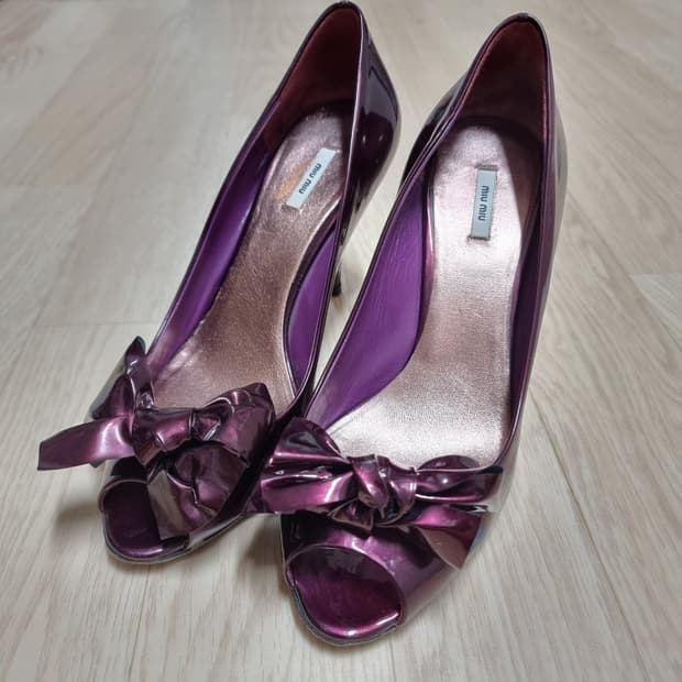 미우미우 miumiu 구두 하이힐 슈즈 (국내230/표기36)