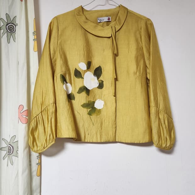 돌실나이 개량한복  꽃무늬  블라우스95