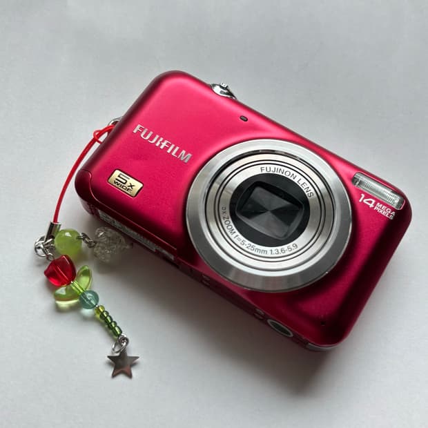[풀박] 후지필름 Finepix JX280 레드 빈티지 디카