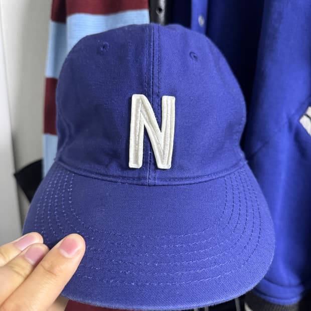 컬렉트피시스 x TEF Stores 블루 캡 L