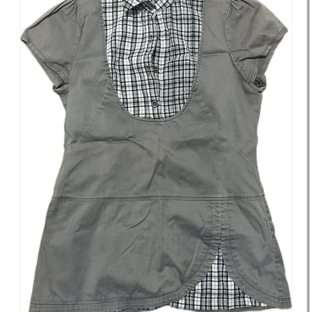 모리 빈티지 카라 블라우스