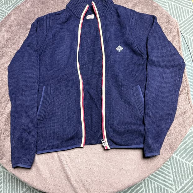 schott 쇼트 니트 짚업