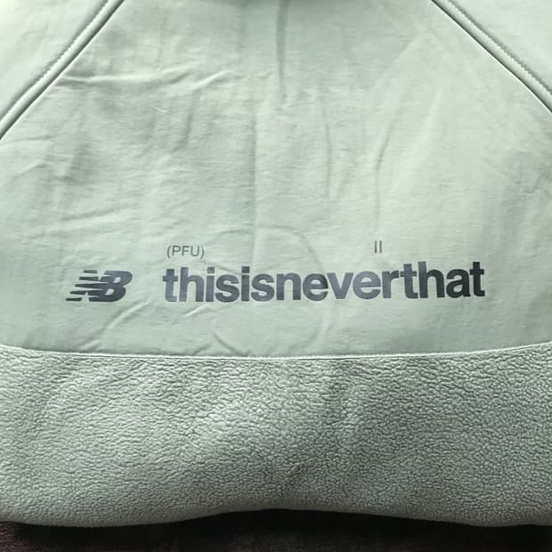 뉴발란스X디스이즈네버댓 PFU 플리스 집업