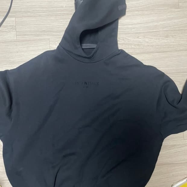 에센셜 후드티 s