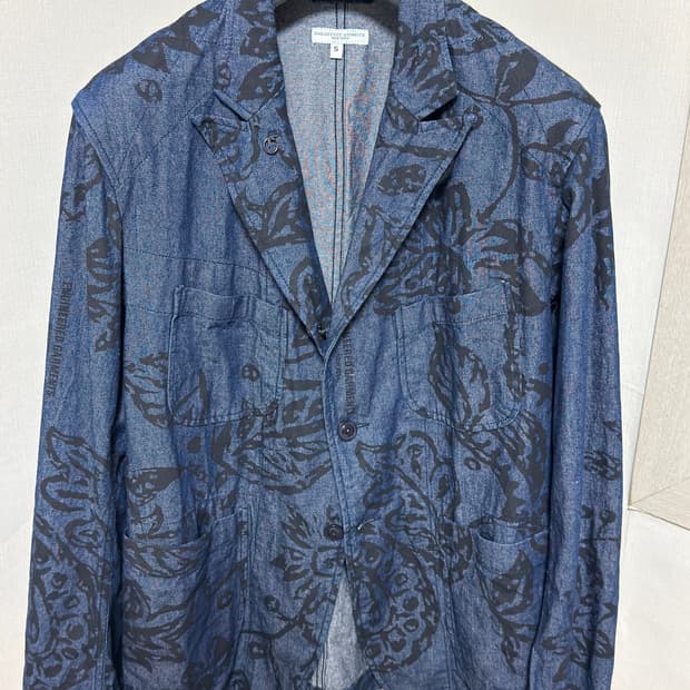 엔지니어드 가먼츠 베드포드: 플로랄 데님 / S