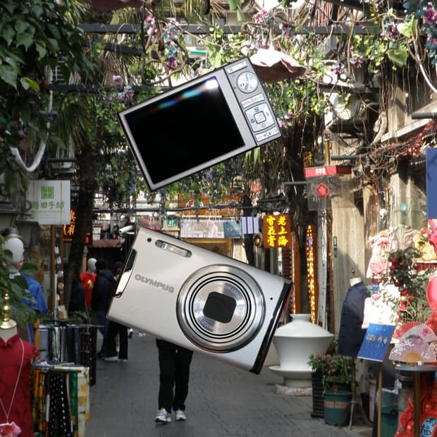 Olympus μ1060(B급/🩶실버)