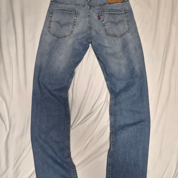 [W32] 리바이스 (Levi's) 511 정품 슬림 스트레이트 연청 워