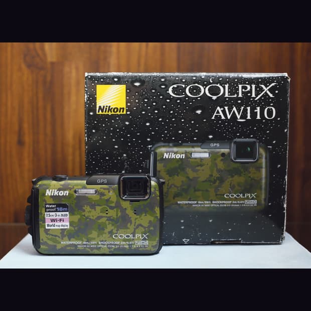 레어<A+급><한글>니콘 aw110 (aw100) 빈티지 디카