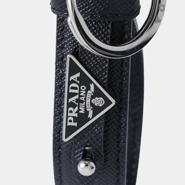 프라다 키링 사피아노 테토 블랙
