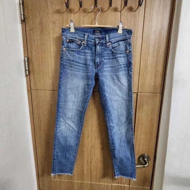 (27)여성 폴로랄프로렌 컷팅 데님 팬츠