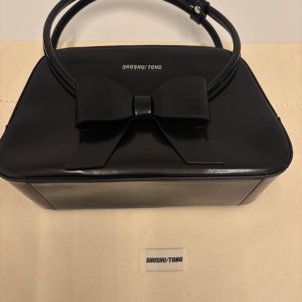 슈슈통 새상품 보우 백