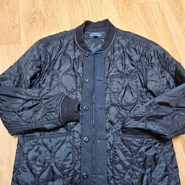 폴로 랄프로렌 깔깔이 누빔 지켓 아메카지 클래식 로고리스 m 100 나나