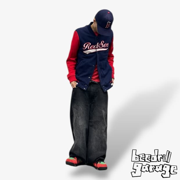 mlb 보스턴 레드삭스 코튼 스타디움 자켓