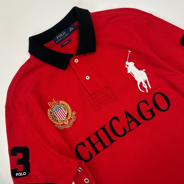 폴로 치프키프 시카고 빅포니 폴로셔츠 XL