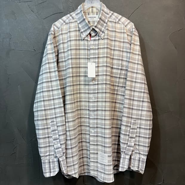 [4] THOM BROWN 톰브라운 체크 셔츠