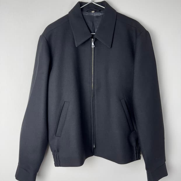 선플라워 울폴리 집업 블루종 S