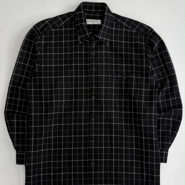 [95] 발망 00s 체크 셔츠