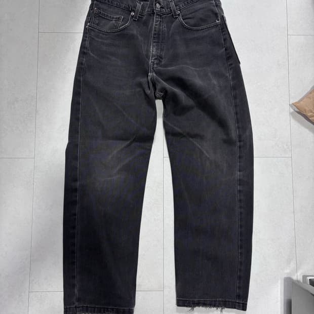 [34]리바이스 569 루즈스트레이트 데님 블랙