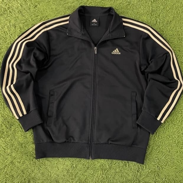 아디다스 검골 금장 트랙탑 져지집업 95/M