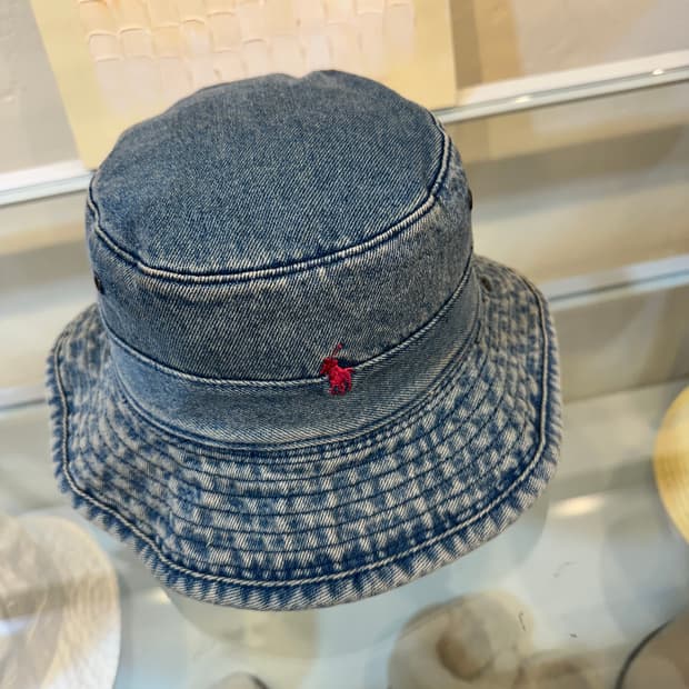 폴로 랄프로렌 90년대 빈티지 데님 버킷햇