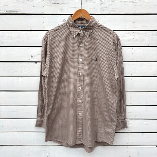 Polo 폴로 체크 셔츠