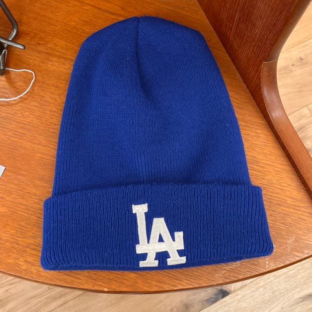 90s 빈티지 LA 다저스 롱 비니