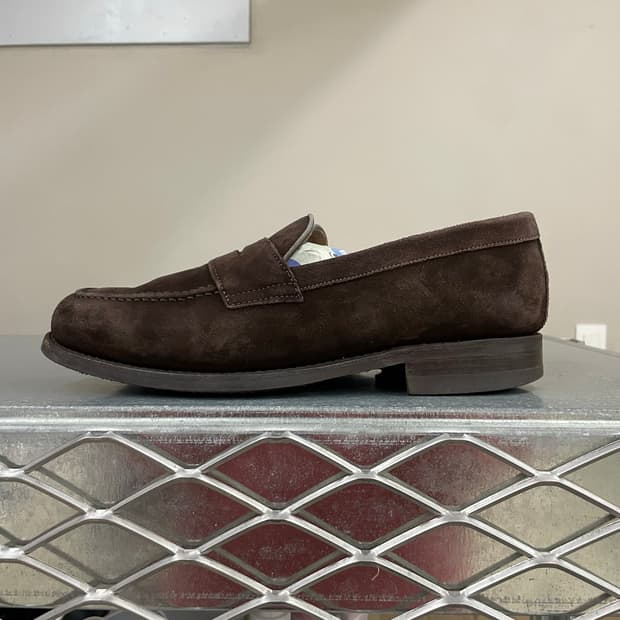 버윅 스웨이드 다크브라운 로퍼 7