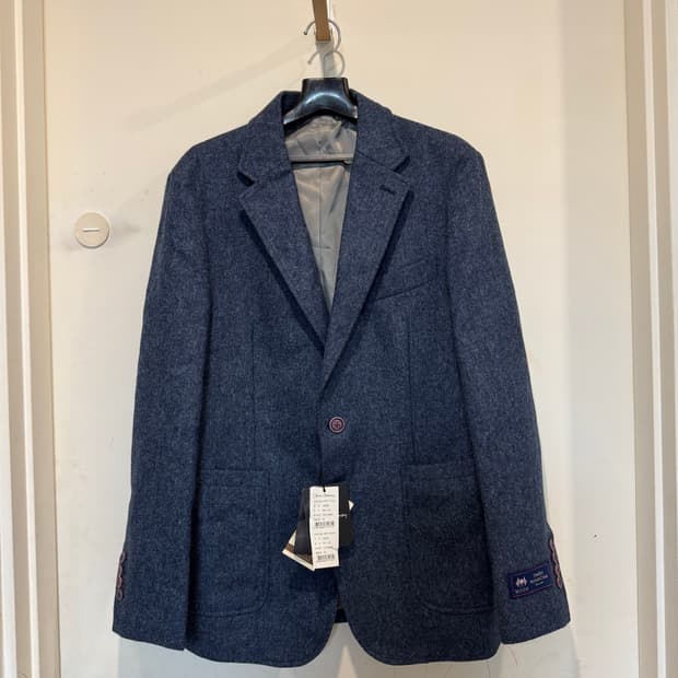 새상품 아브라함문 올리버 스와니 트위드 자켓