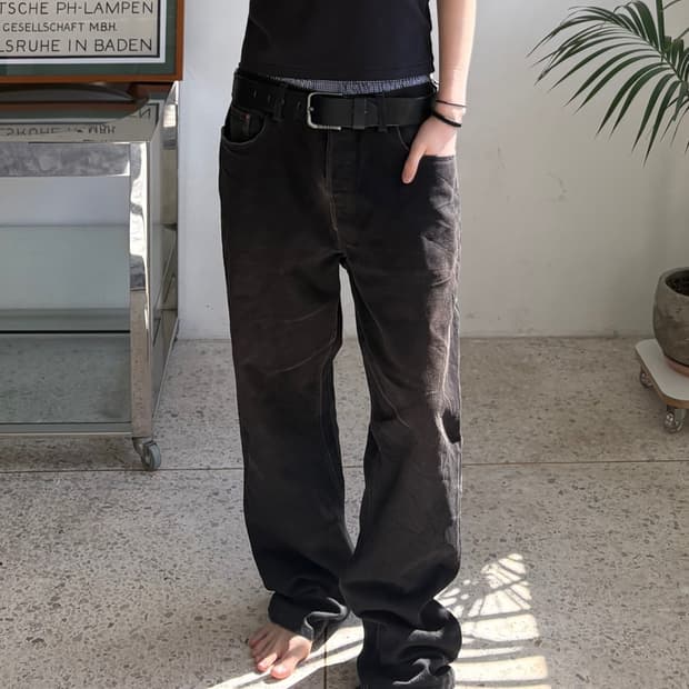 90‘s 리바이스 618 블랙 오렌지탭