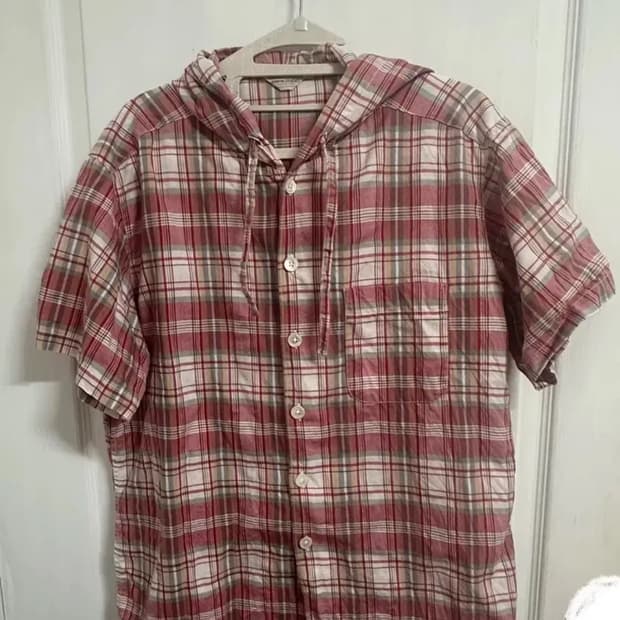 45rpm 반팔후드셔츠