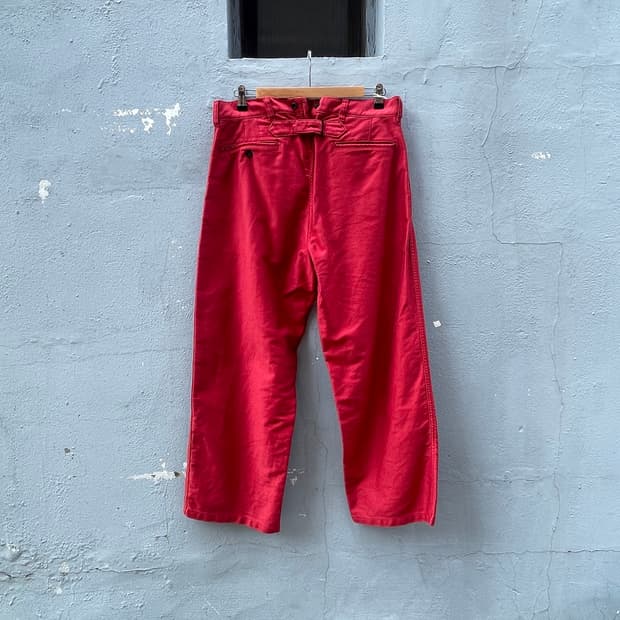 우틸 23ss PANTALON PLASNE 몰스킨 팬츠 (34.5인치)