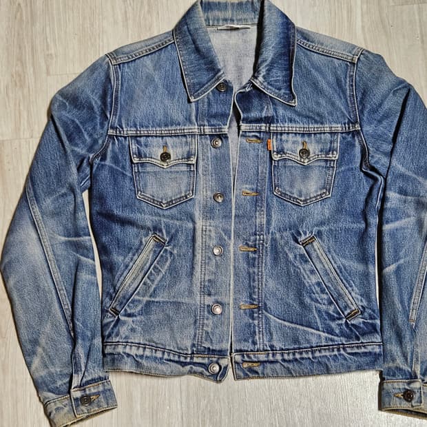 리바이스 90s 70696 오렌지탭 데님 자켓