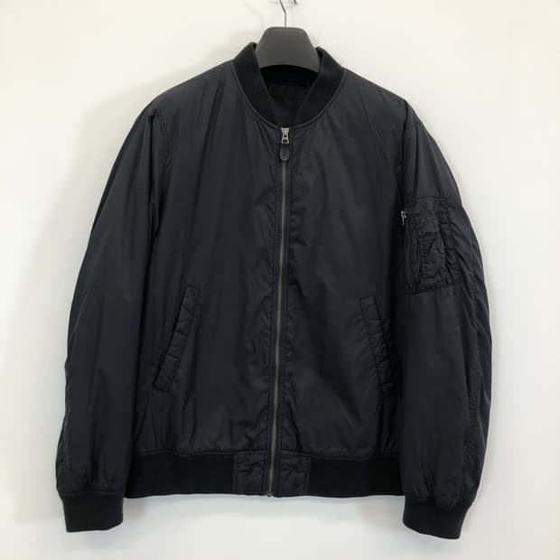 유니클로 MA-1 블루종점퍼 XL 