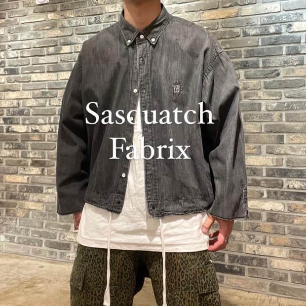 사스콰치 패브릭스 XXXL 데님 셔츠