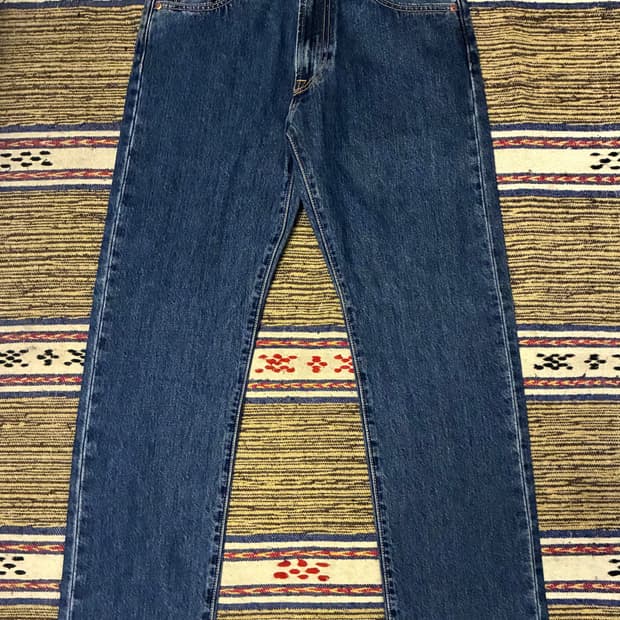 (30~31)리바이스 551z 프리미엄 빅E 중청 데님 청바지