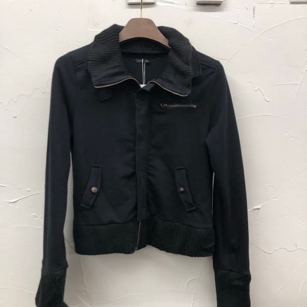 livin alone 코튼 자켓